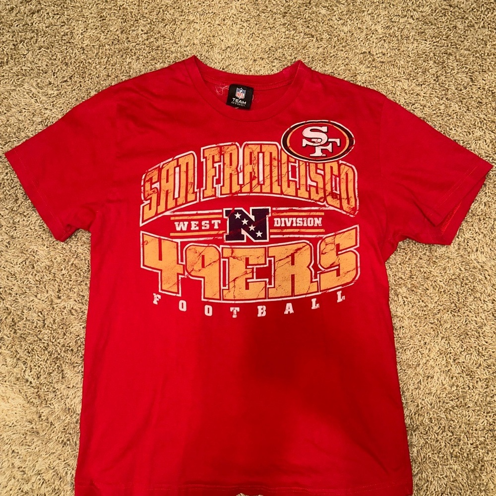 NFL Team Apparel Red Graphic Tee